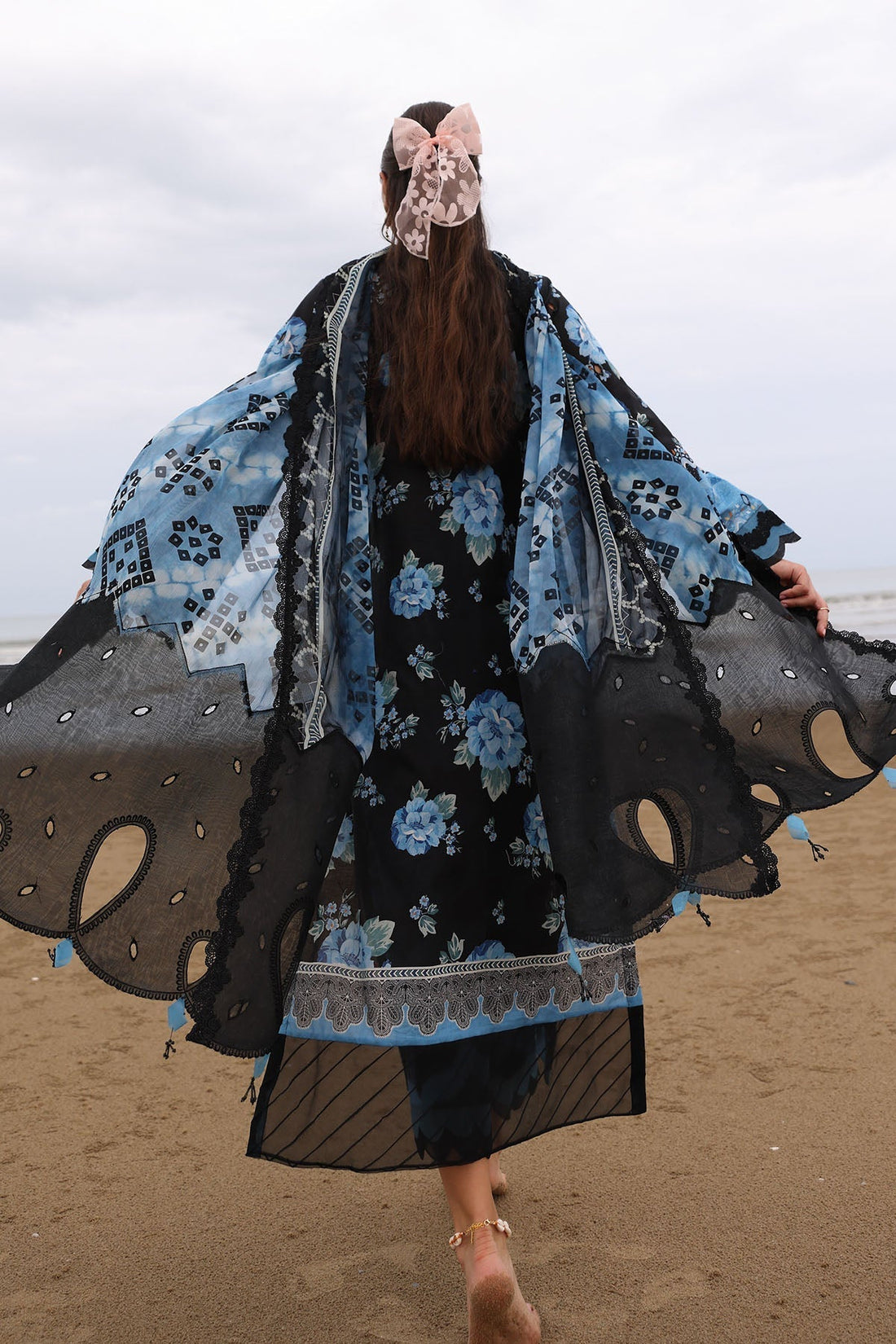 Nureh | Gardenia Embroidered Lawn 25 | NSG-171 - House Of Hania