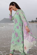 Nureh | Gardenia Embroidered Lawn 25 | NSG-174 - House Of Hania