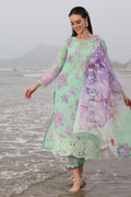 Nureh | Gardenia Embroidered Lawn 25 | NSG-174 - House Of Hania