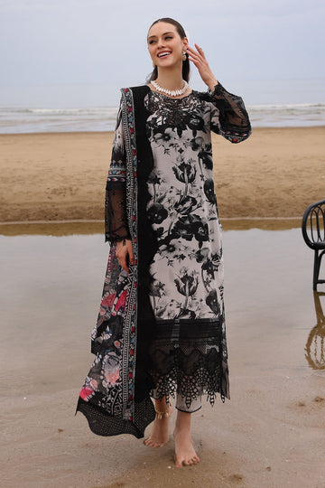 Nureh | Gardenia Embroidered Lawn 25 | NSG-175 - House Of Hania
