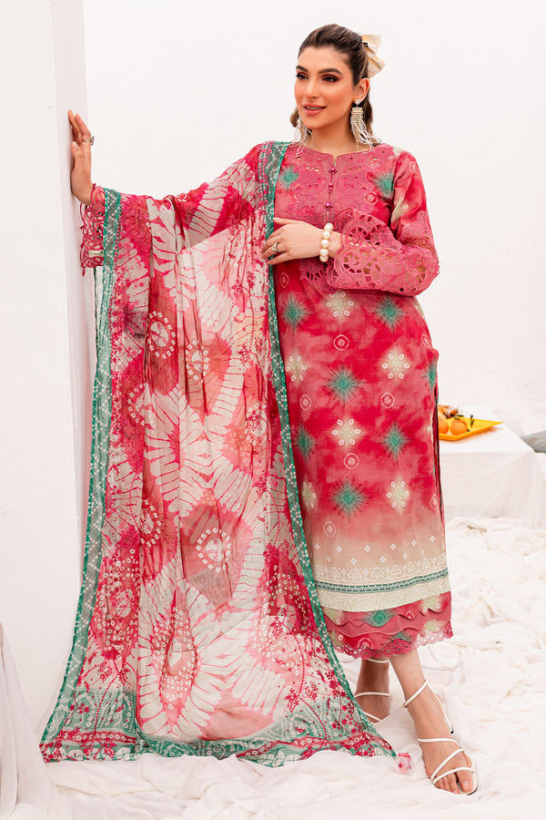 Nureh | Gardenia Lawn 24 | NSG-142 - House Of Hania