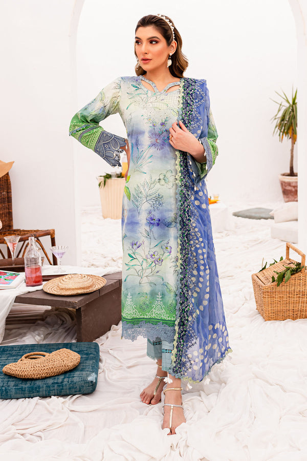Nureh | Gardenia Lawn 24 | NSG-147 - House Of Hania