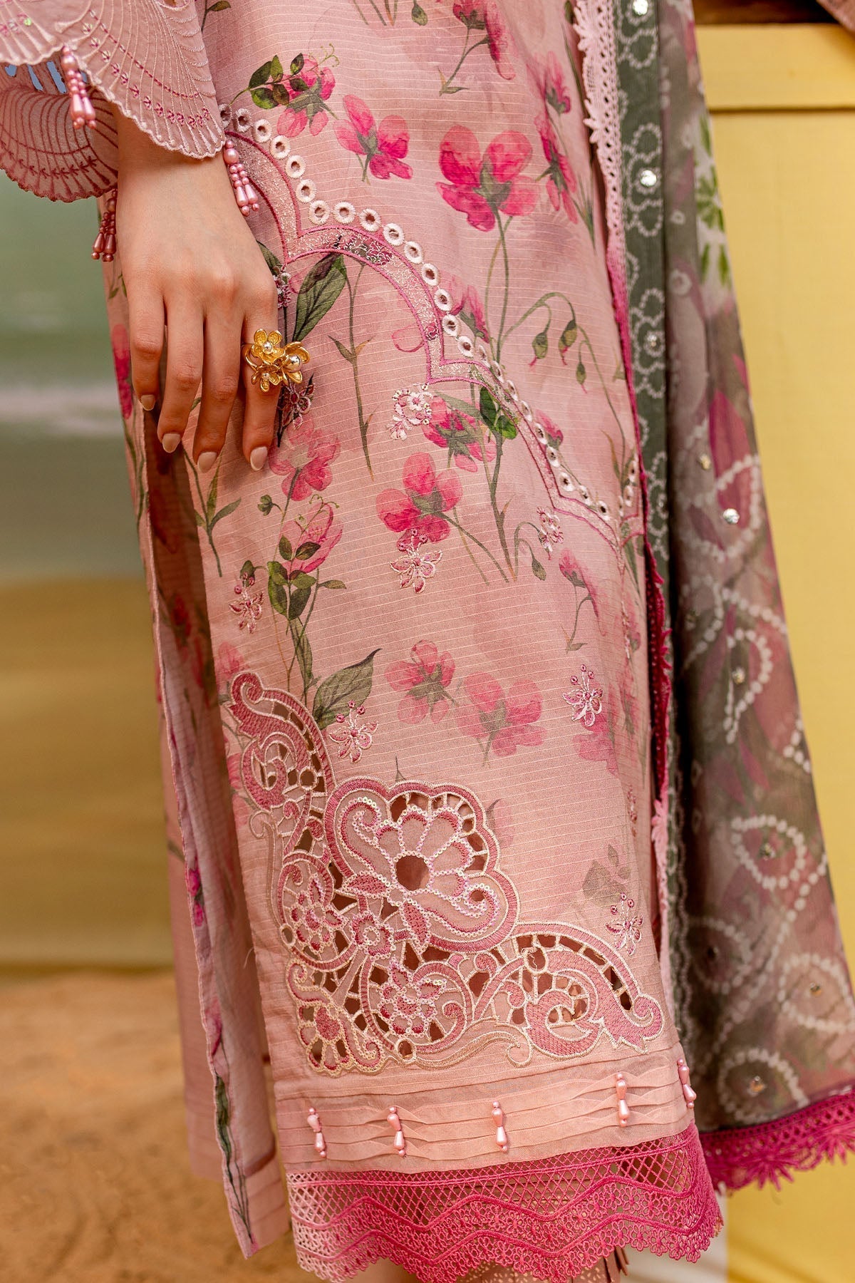 Nureh | Gardenia Lawn 25 | NSG-178 - House Of Hania