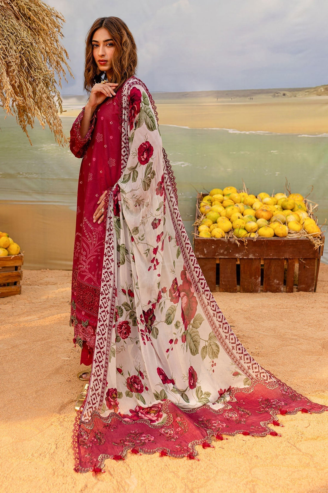 Nureh | Gardenia Lawn 25 | NSG-181 - House Of Hania