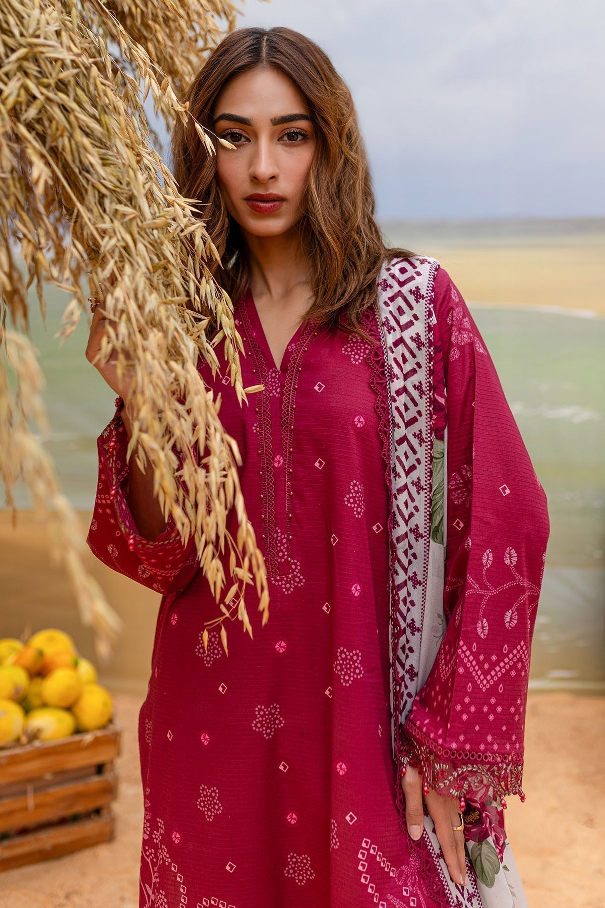 Nureh | Gardenia Lawn 25 | NSG-181 - House Of Hania