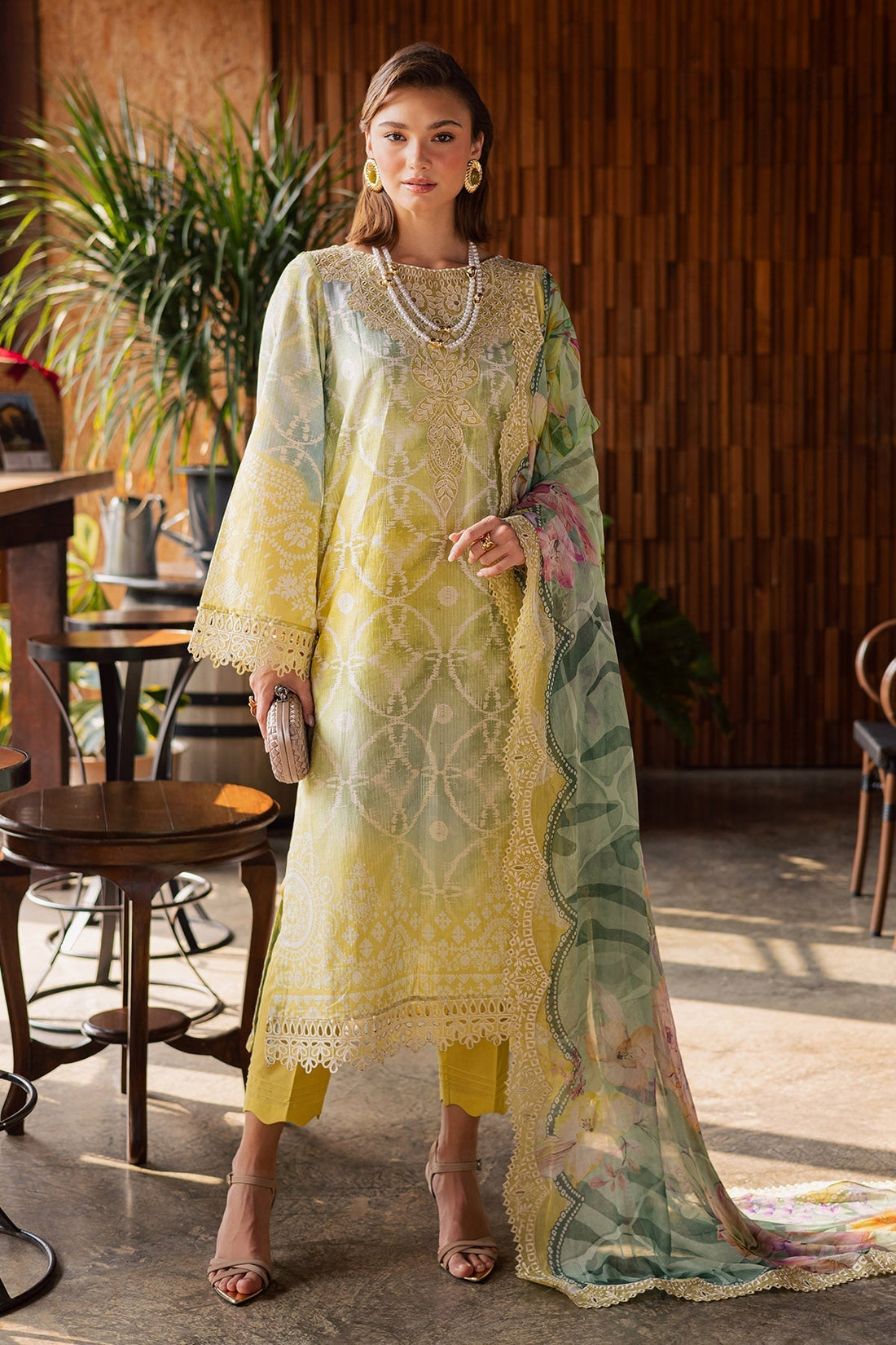 Nureh | Gardenia Lawn 26 |NSG-207 - House Of Hania