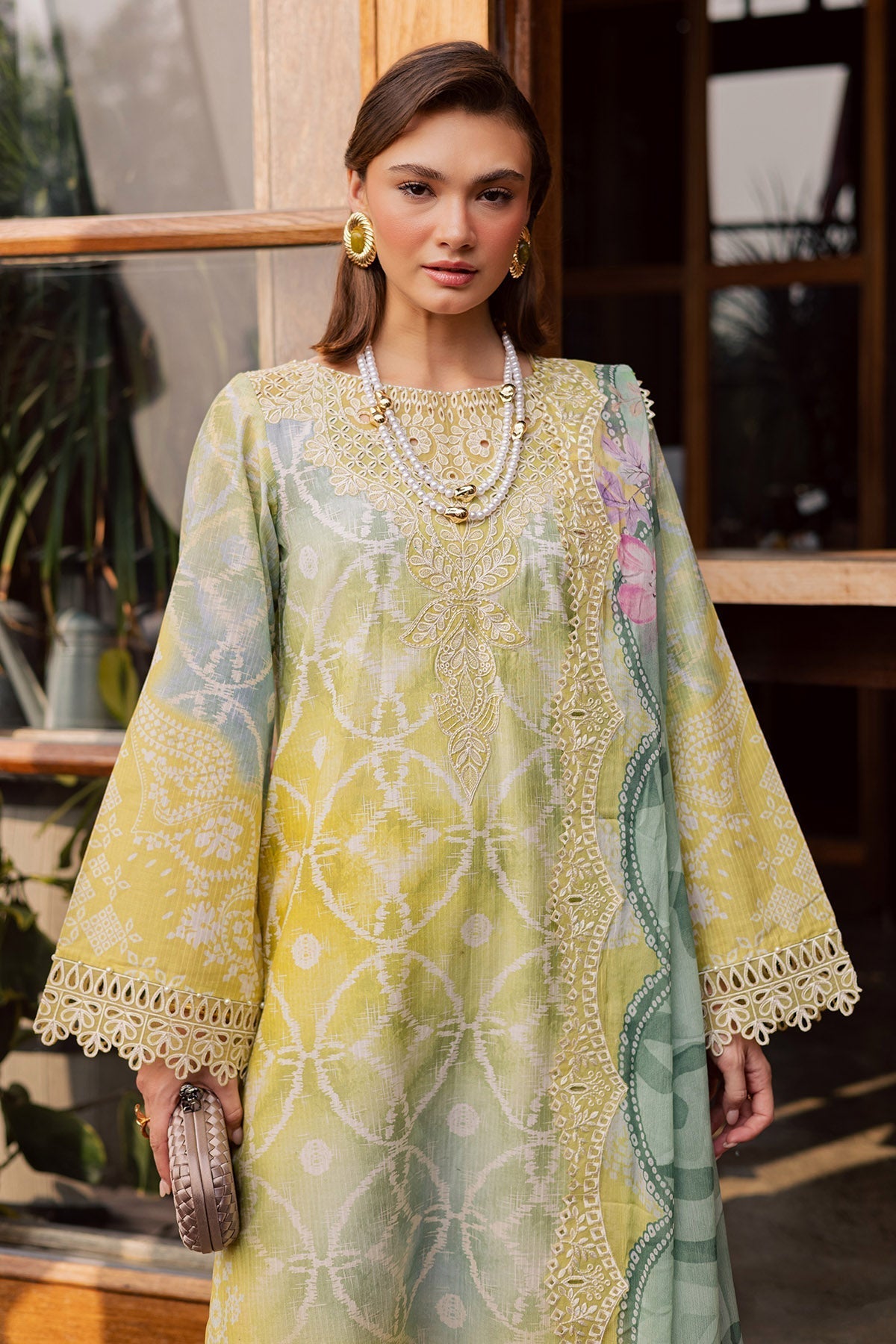 Nureh | Gardenia Lawn 26 |NSG-207 - House Of Hania