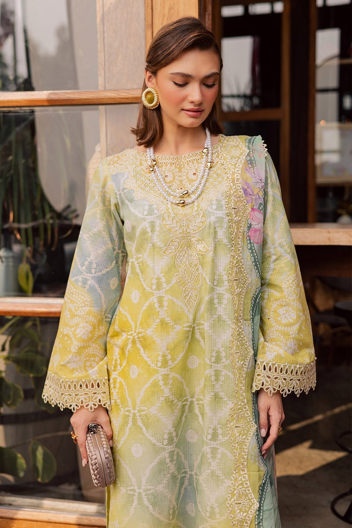 Nureh | Gardenia Lawn 26 |NSG-207 - House Of Hania
