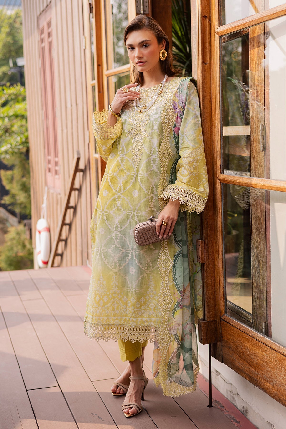 Nureh | Gardenia Lawn 26 |NSG-207 - House Of Hania