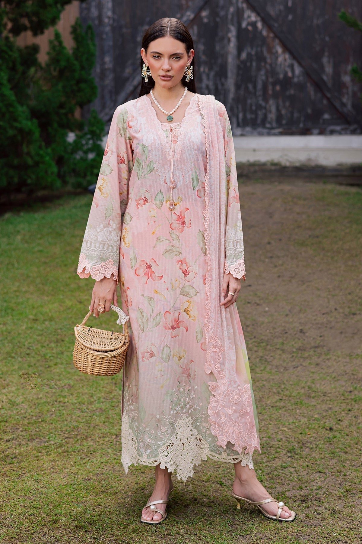 Nureh | Gardenia Lawn 26 | NSG-208 - House Of Hania