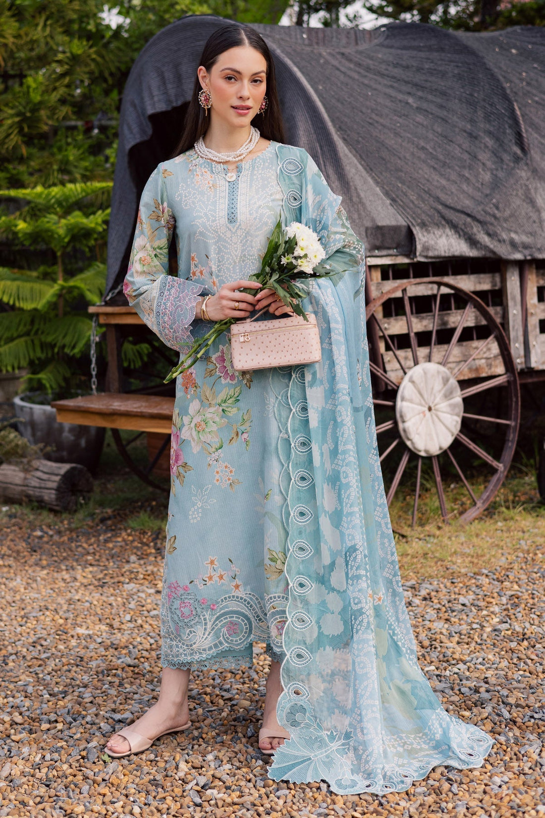 Nureh | Gardenia Lawn 26 | NSG-209 - House Of Hania