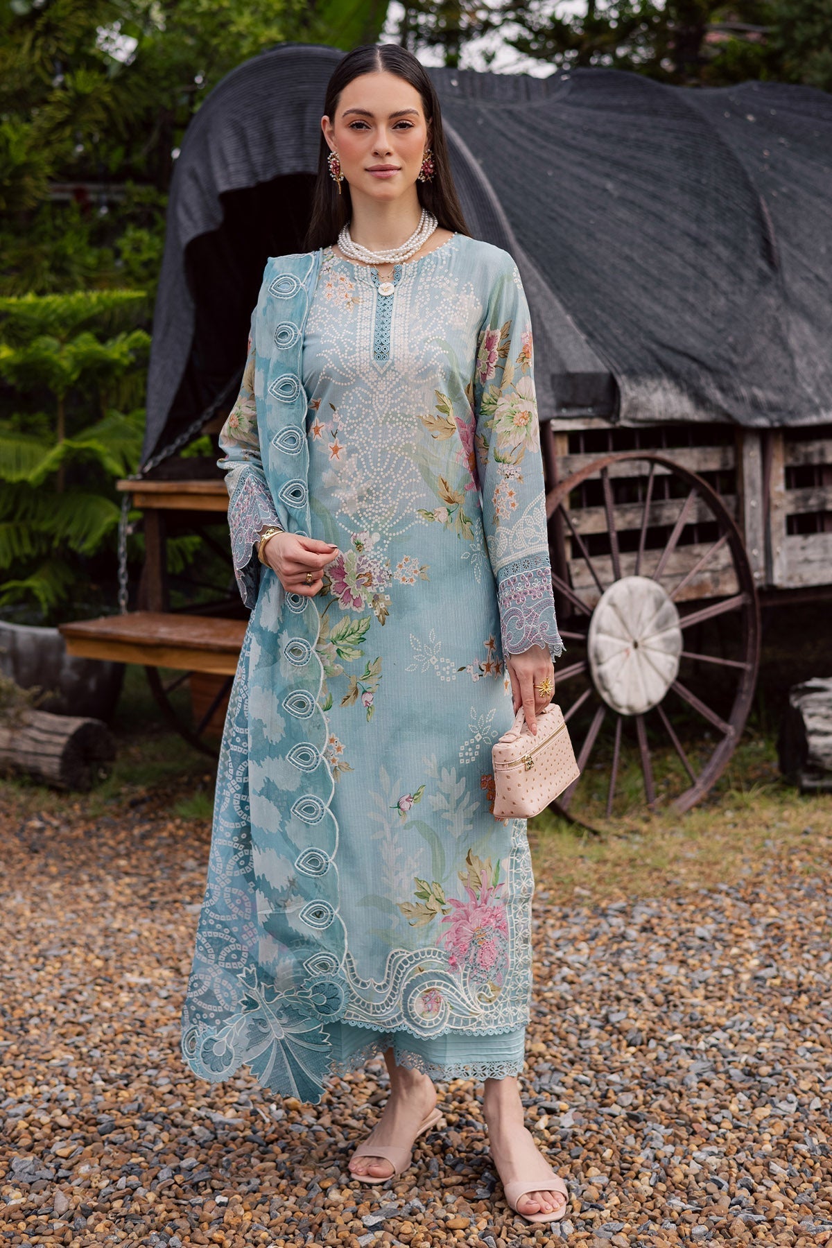 Nureh | Gardenia Lawn 26 | NSG-209 - House Of Hania