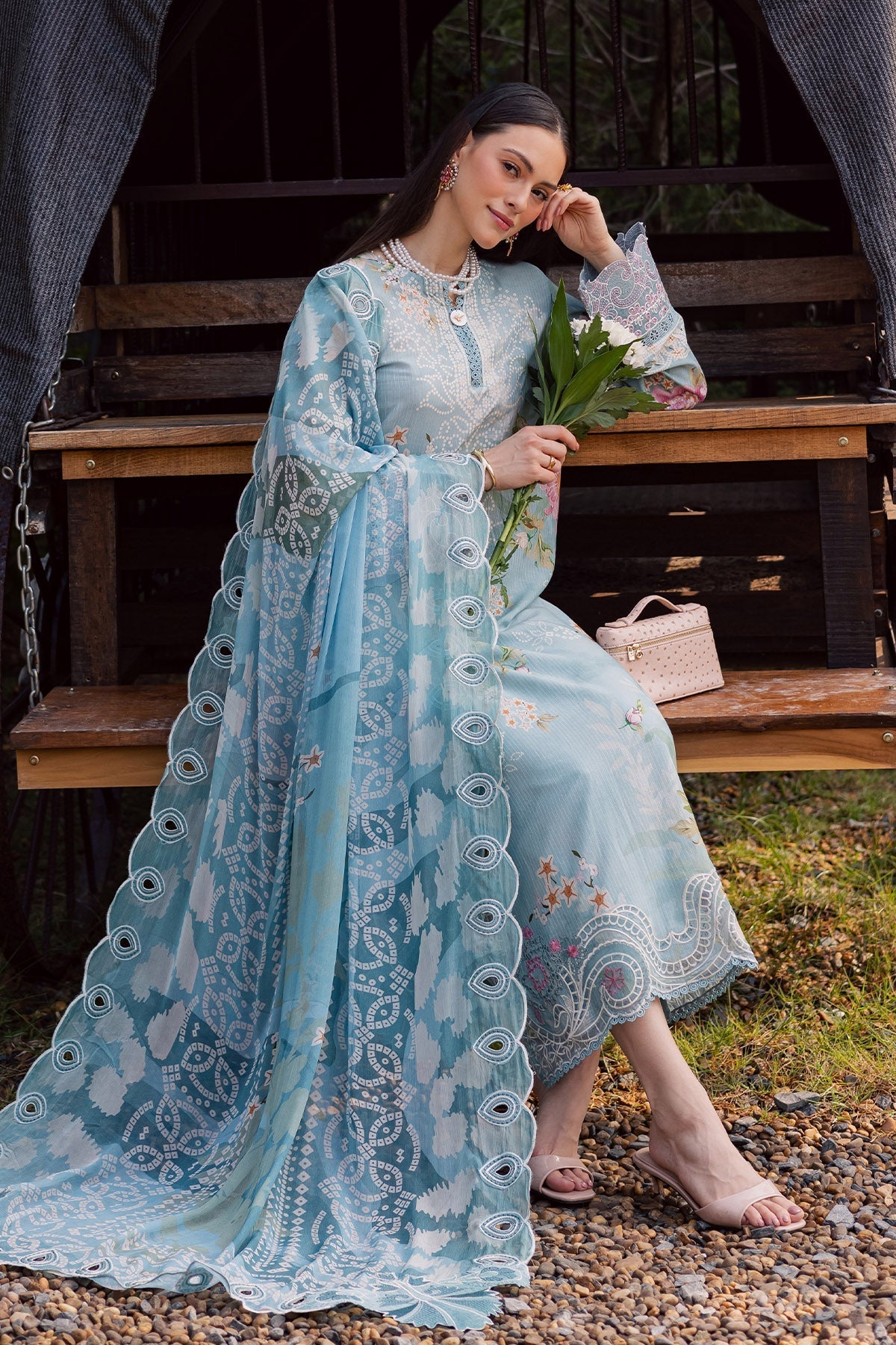 Nureh | Gardenia Lawn 26 | NSG-209 - House Of Hania