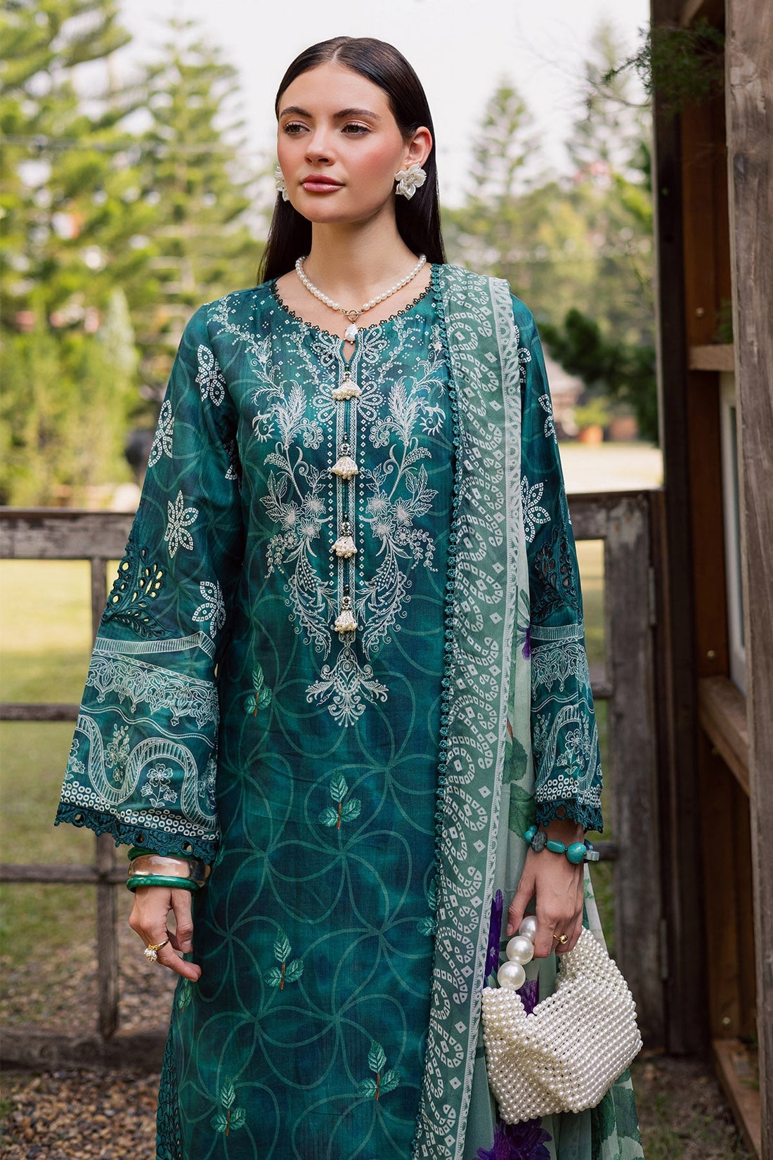 Nureh |  Gardenia Lawn 26 |NSG-210 - House Of Hania