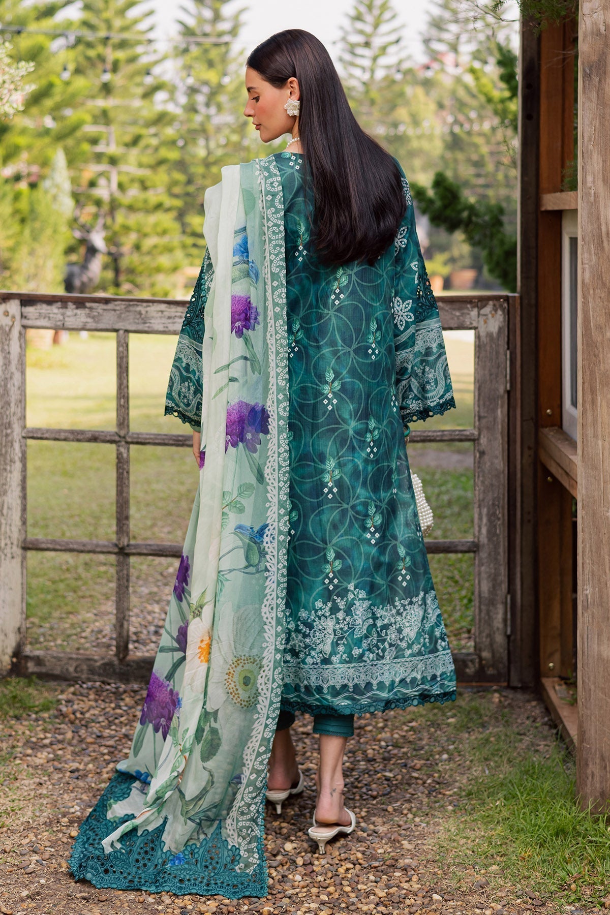 Nureh |  Gardenia Lawn 26 |NSG-210 - House Of Hania