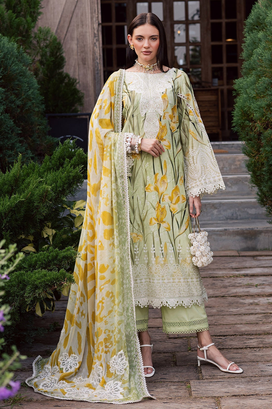 Nureh | Gardenia Lawn 26 |NSG-212 - House Of Hania