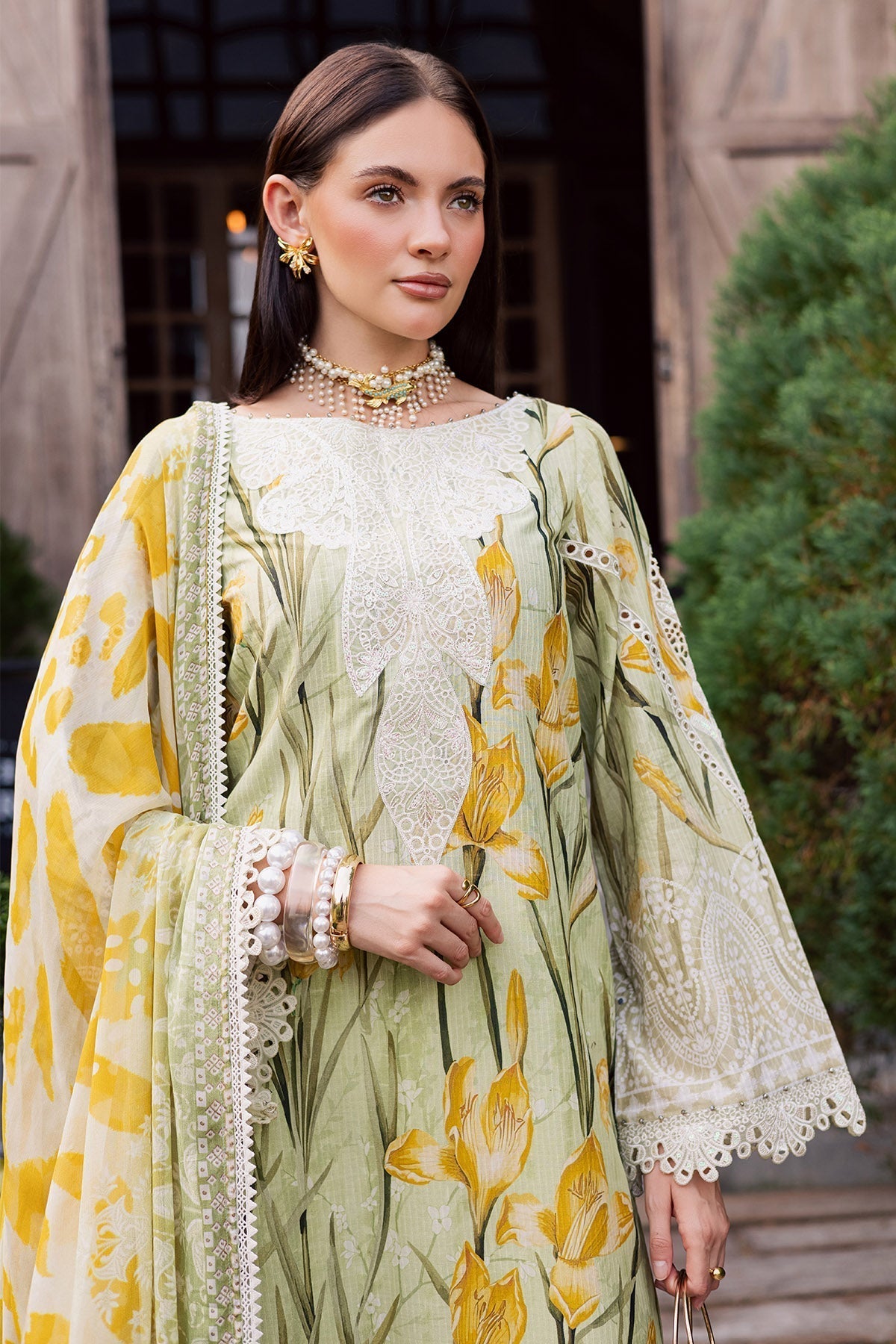 Nureh | Gardenia Lawn 26 |NSG-212 - House Of Hania