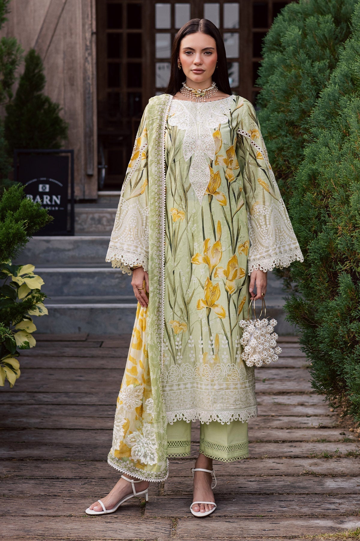 Nureh | Gardenia Lawn 26 |NSG-212 - House Of Hania