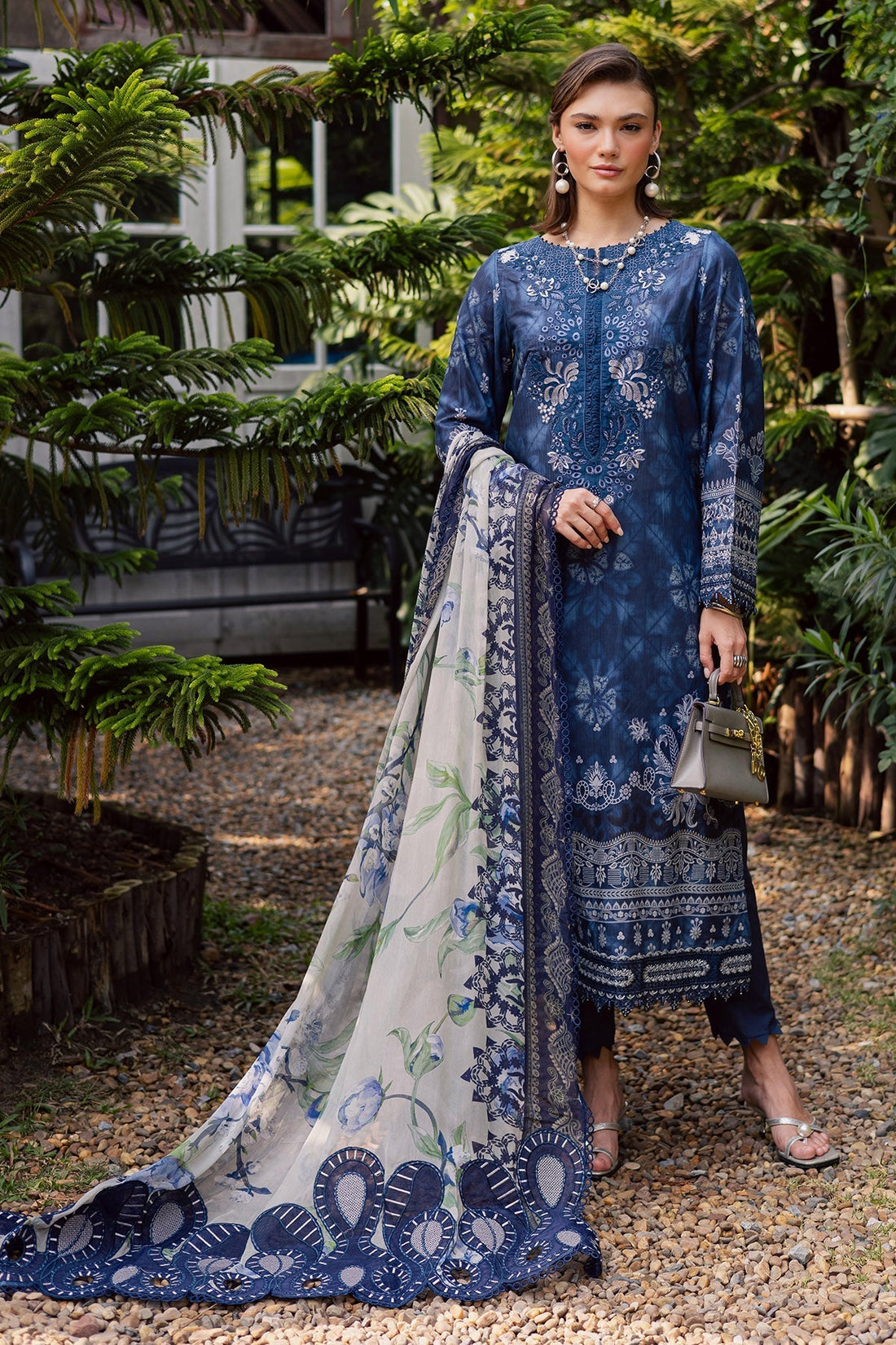 Nureh | Gardenia Lawn 26 | NSG-213 - House Of Hania
