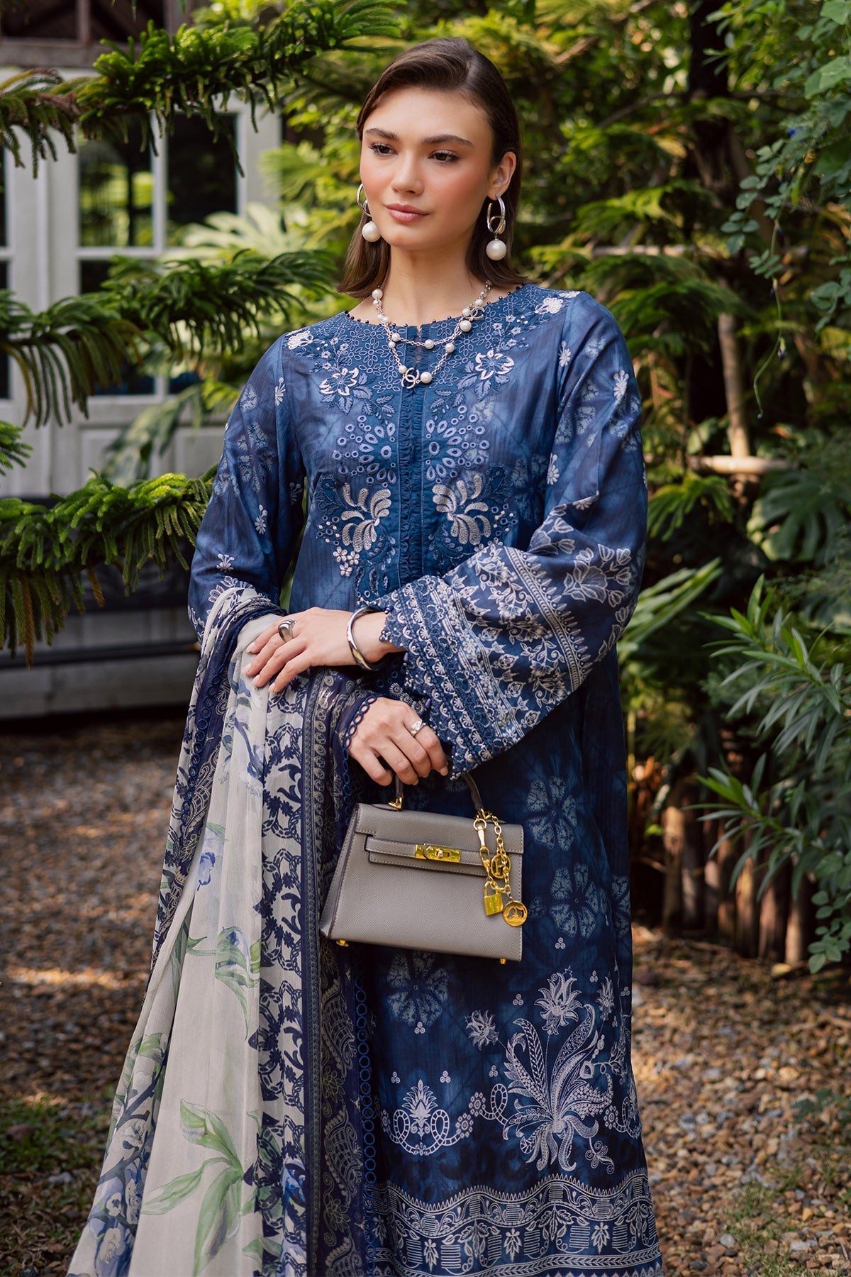 Nureh | Gardenia Lawn 26 | NSG-213 - House Of Hania