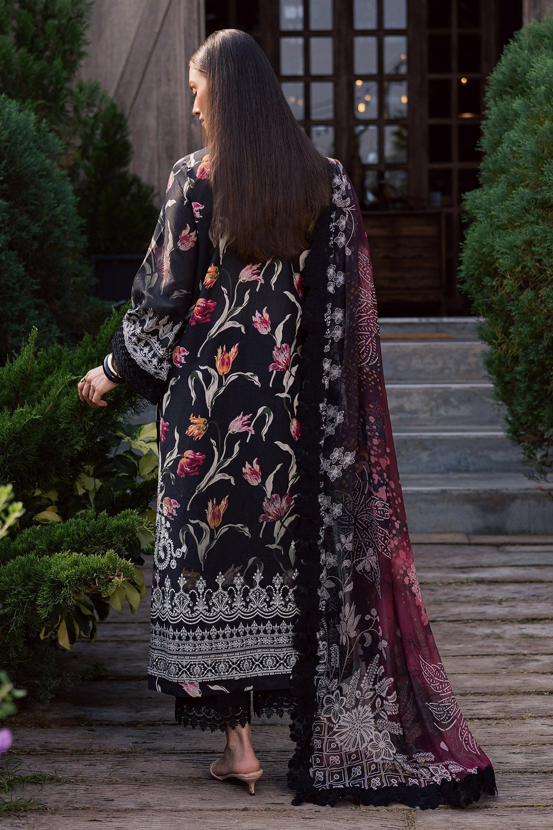 Nureh | Gardenia Lawn 26 |NSG-214 - House Of Hania