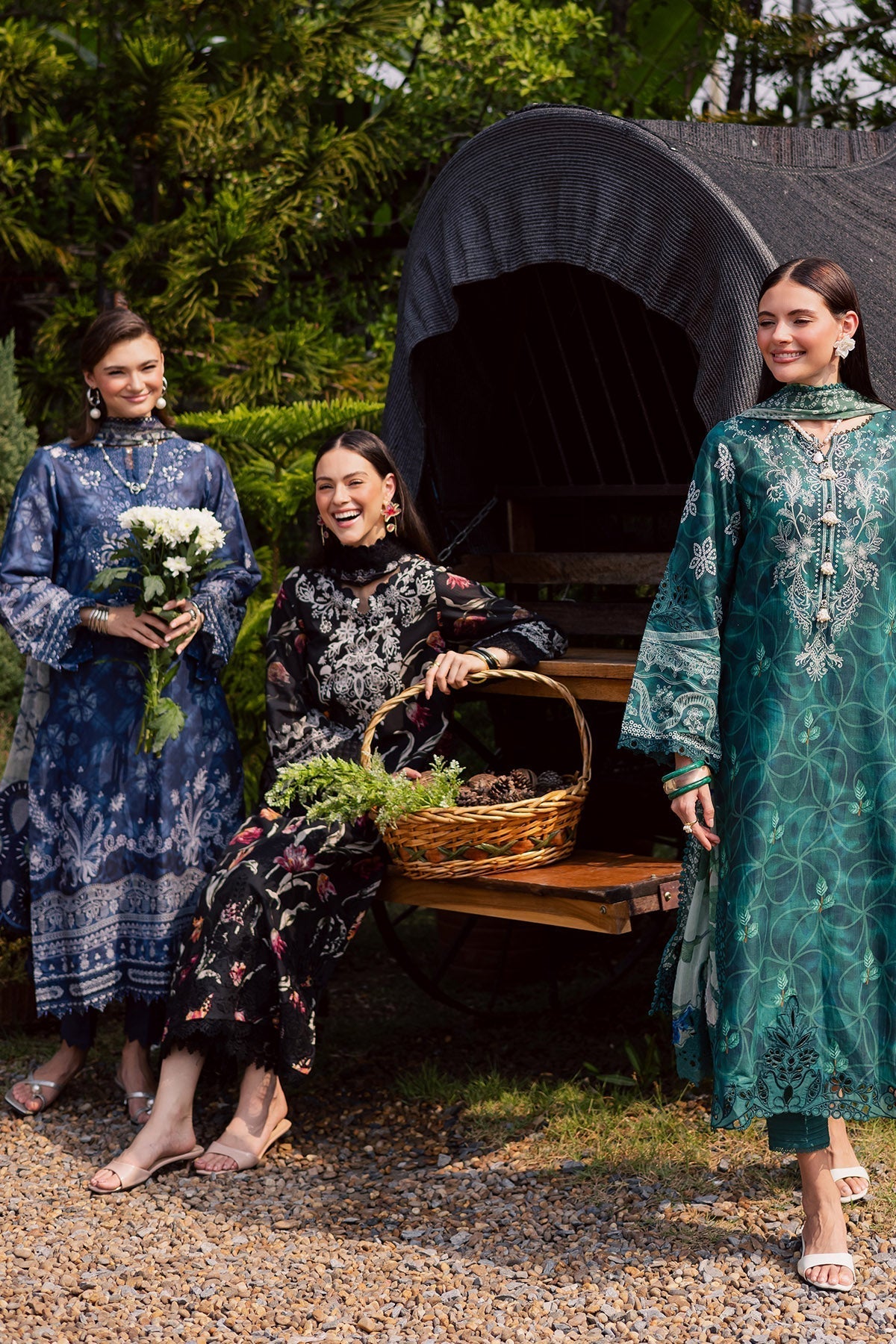 Nureh | Gardenia Lawn 26 |NSG-214 - House Of Hania