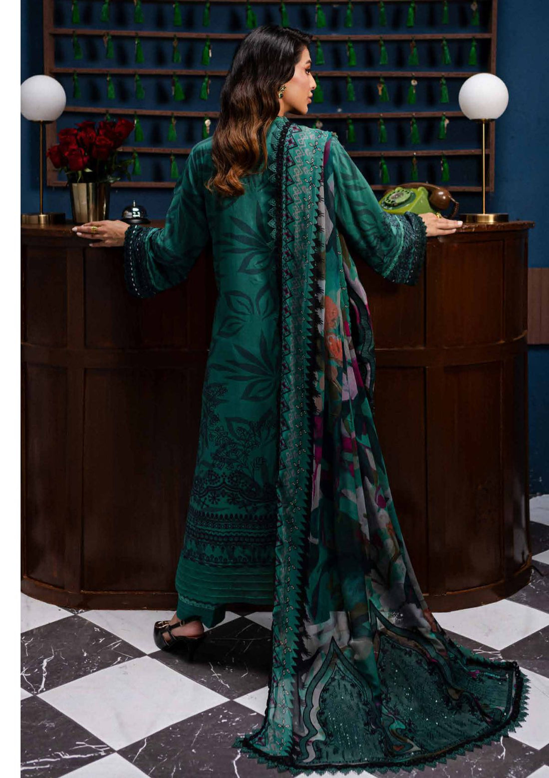 Nureh | Gardenia Lawn | NSG -160 - House Of Hania
