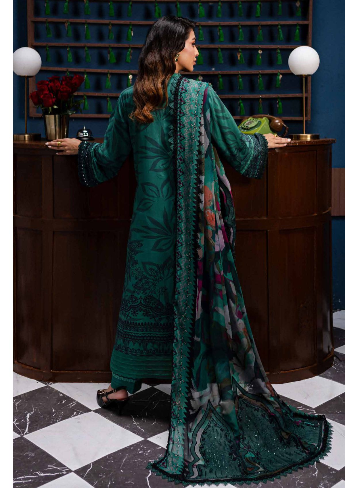 Nureh | Gardenia Lawn | NSG -160 - House Of Hania