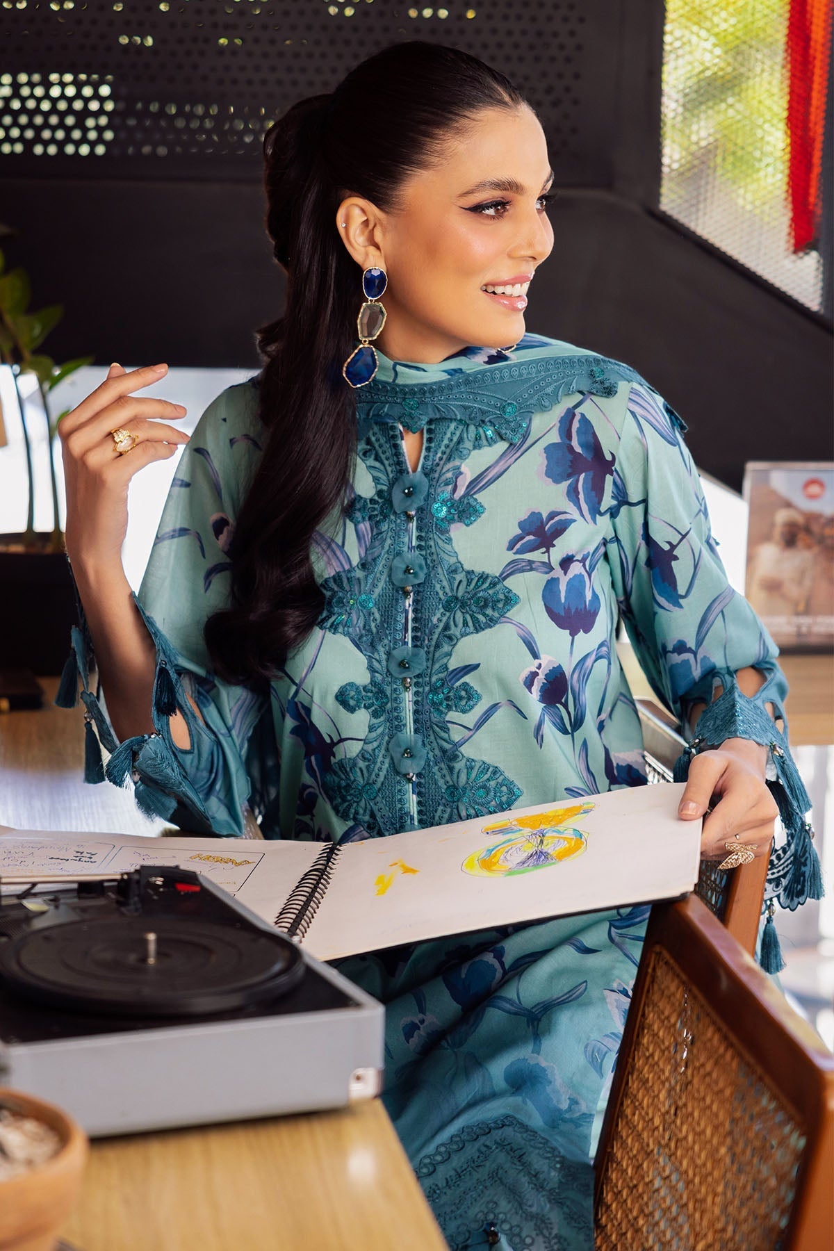 Nureh | Glam Girl Lawn | GL-08 - House Of Hania