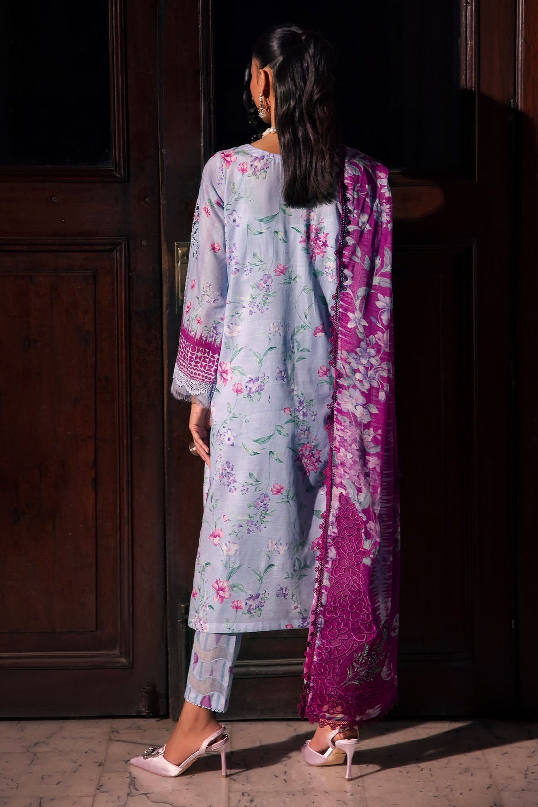 Nureh | Glam Girl Lawn | GL-17 - House Of Hania
