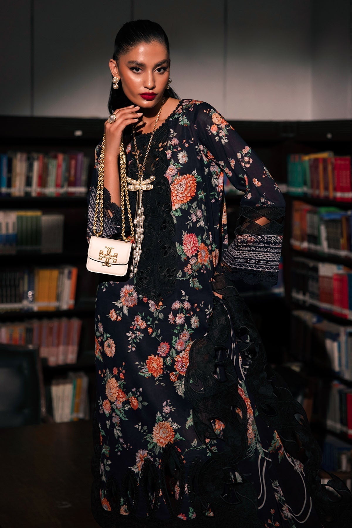 Nureh | Glam Girl Lawn | GL-18 - House Of Hania