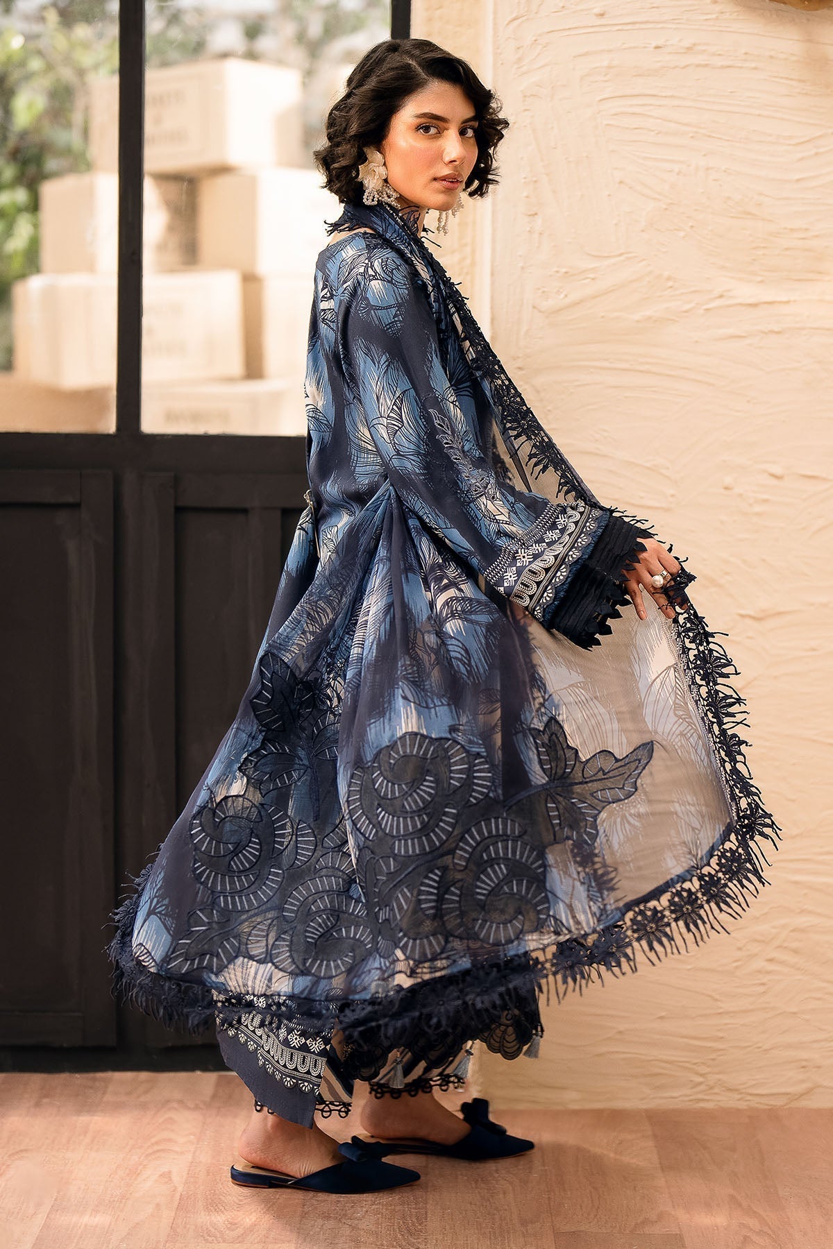 Nureh | Glam Girl Lawn | GL-21 - House Of Hania