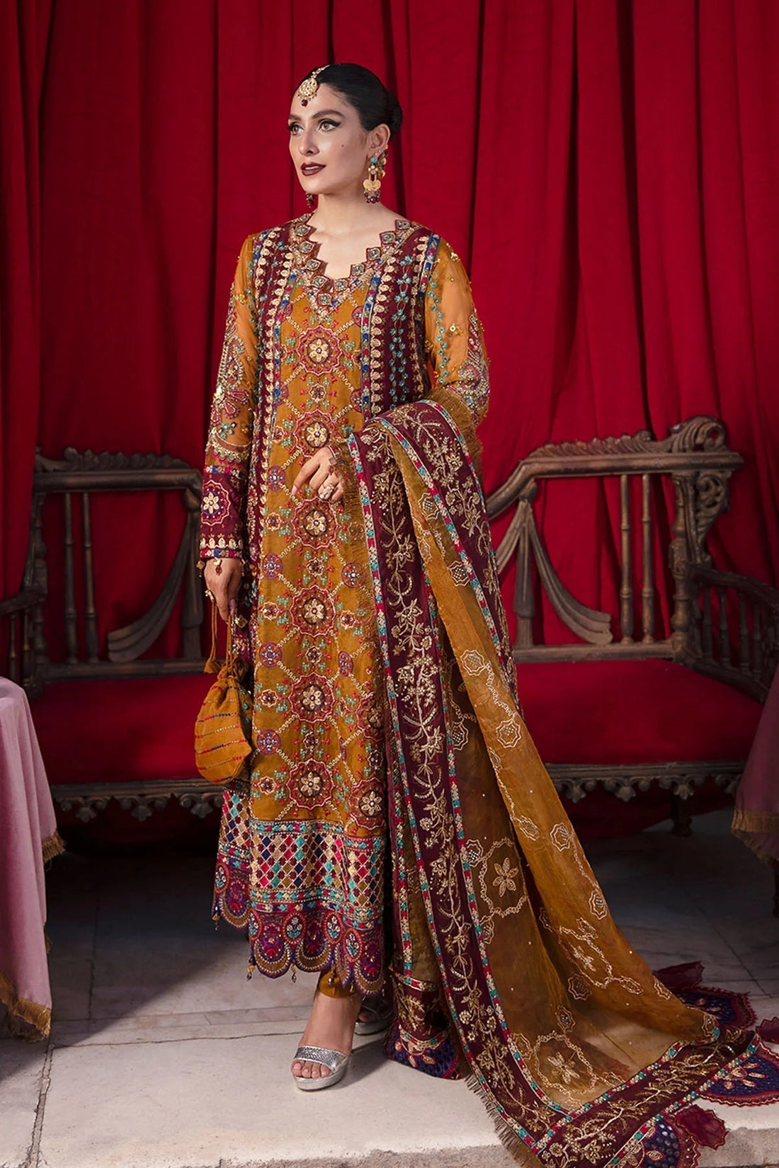 Nureh | Gulshan Shirt - House Of Hania
