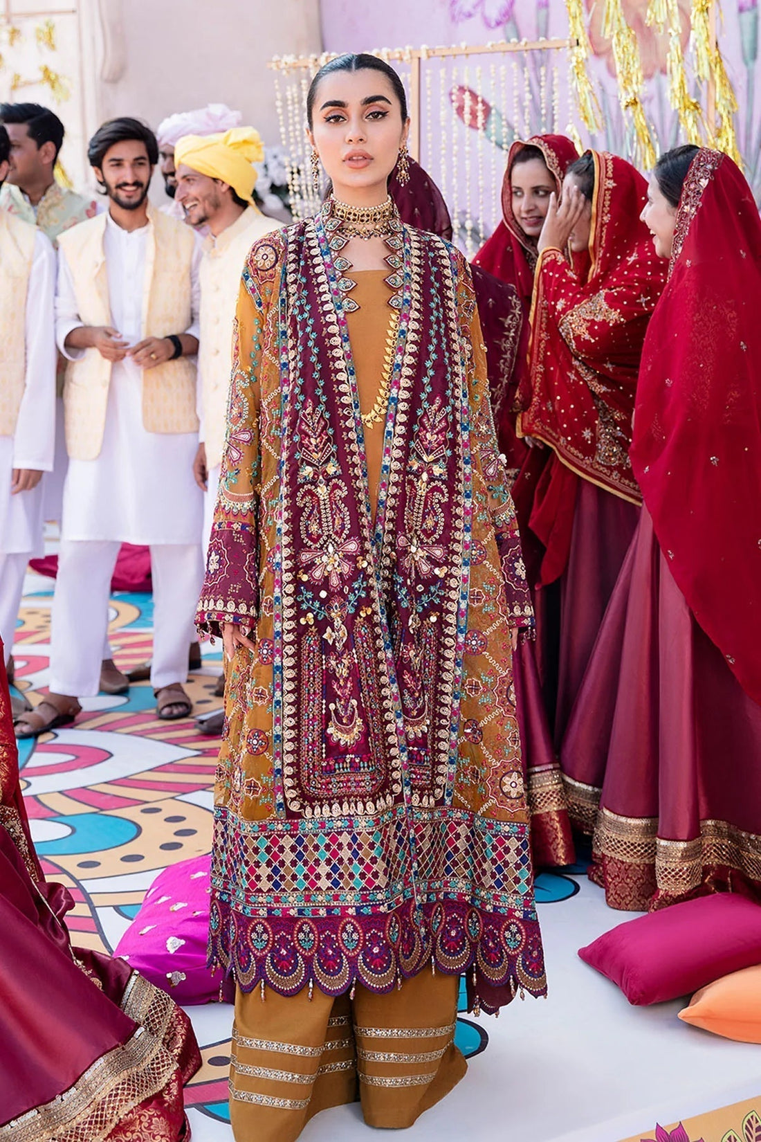 Nureh | Gulshan Shirt - House Of Hania