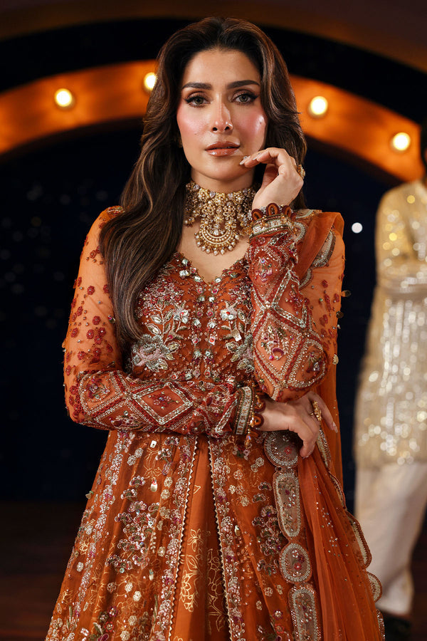 Nureh | Jhoomro Formals | NL-80 Zardozi - House Of Hania