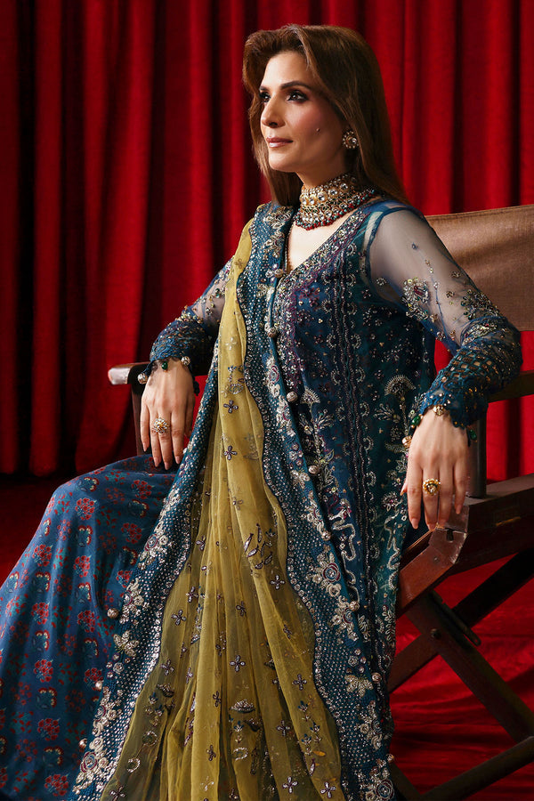 Nureh | Jhoomro Formals | NL-84 Resham - House Of Hania