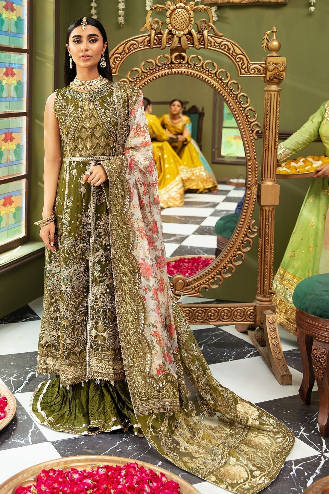 Nureh | Jhoomro Wedding Formals | NL-50 - NURA - House Of Hania
