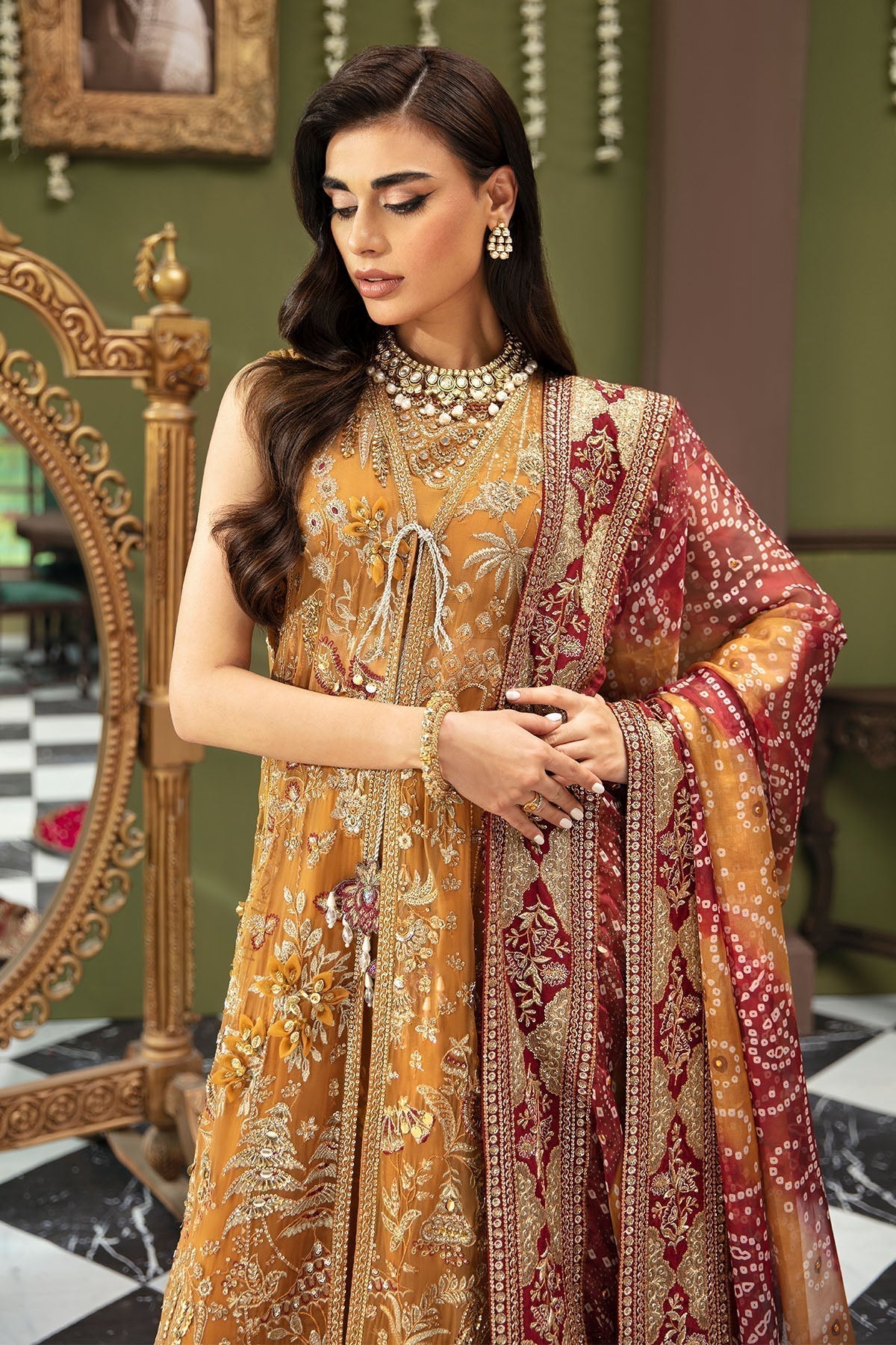 Nureh | Jhoomro Wedding Formals | NL-52 - ZAWIYA - House Of Hania