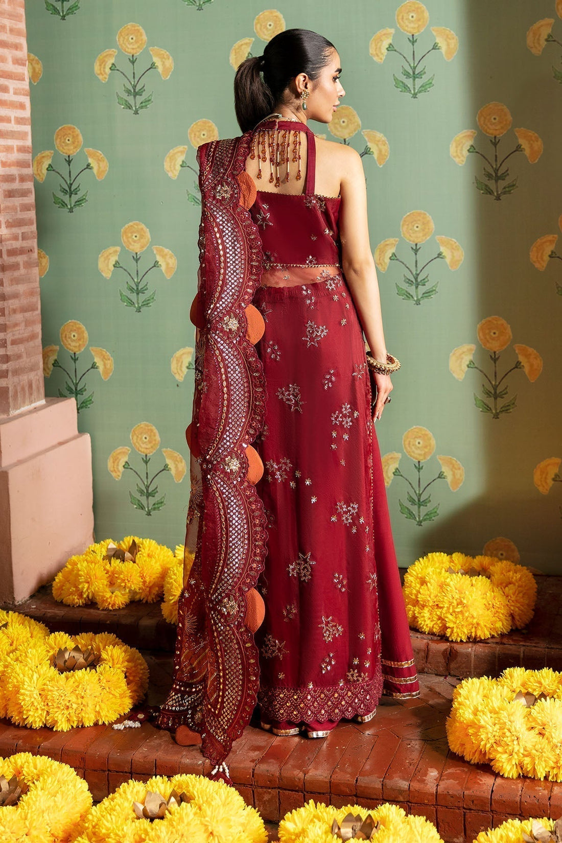 Nureh | Jhoomro Wedding Formals | NL-53 - MAHRO - House Of Hania
