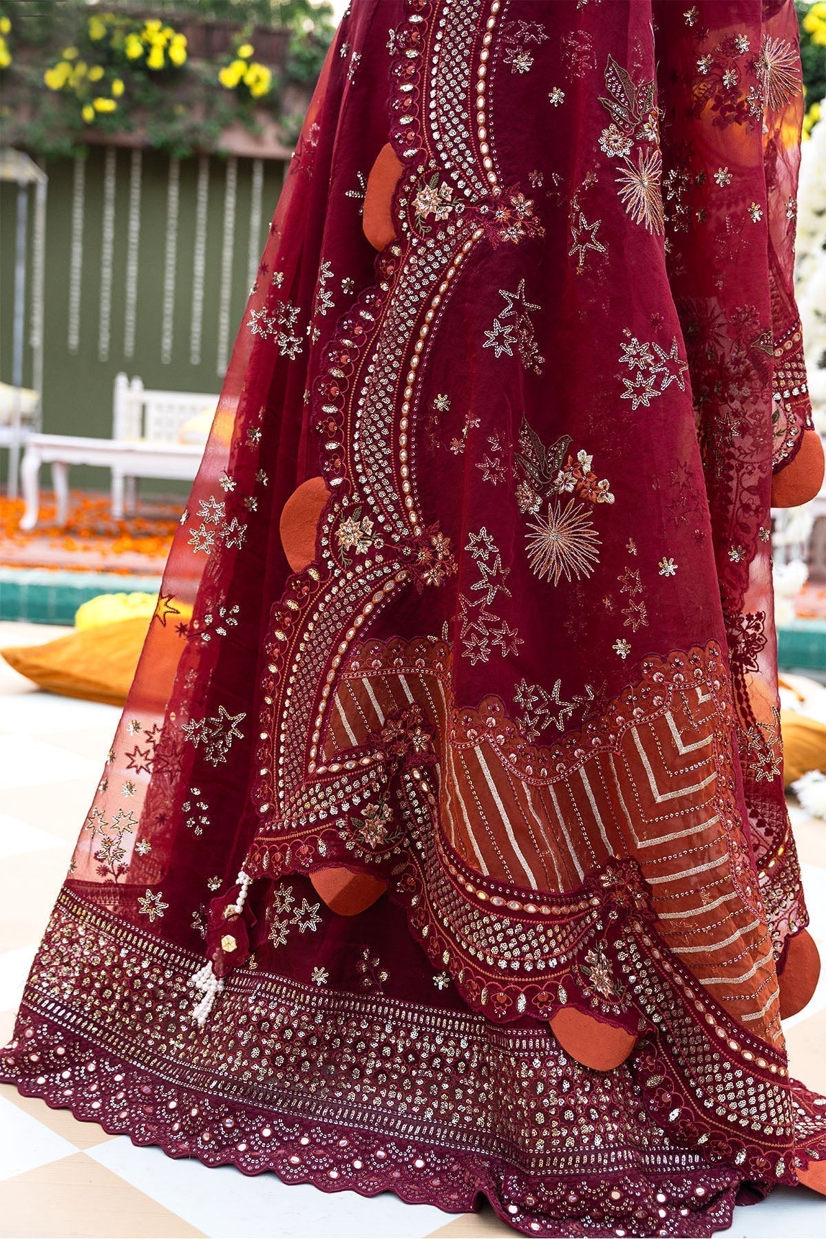 Nureh | Jhoomro Wedding Formals | NL-53 - MAHRO - House Of Hania