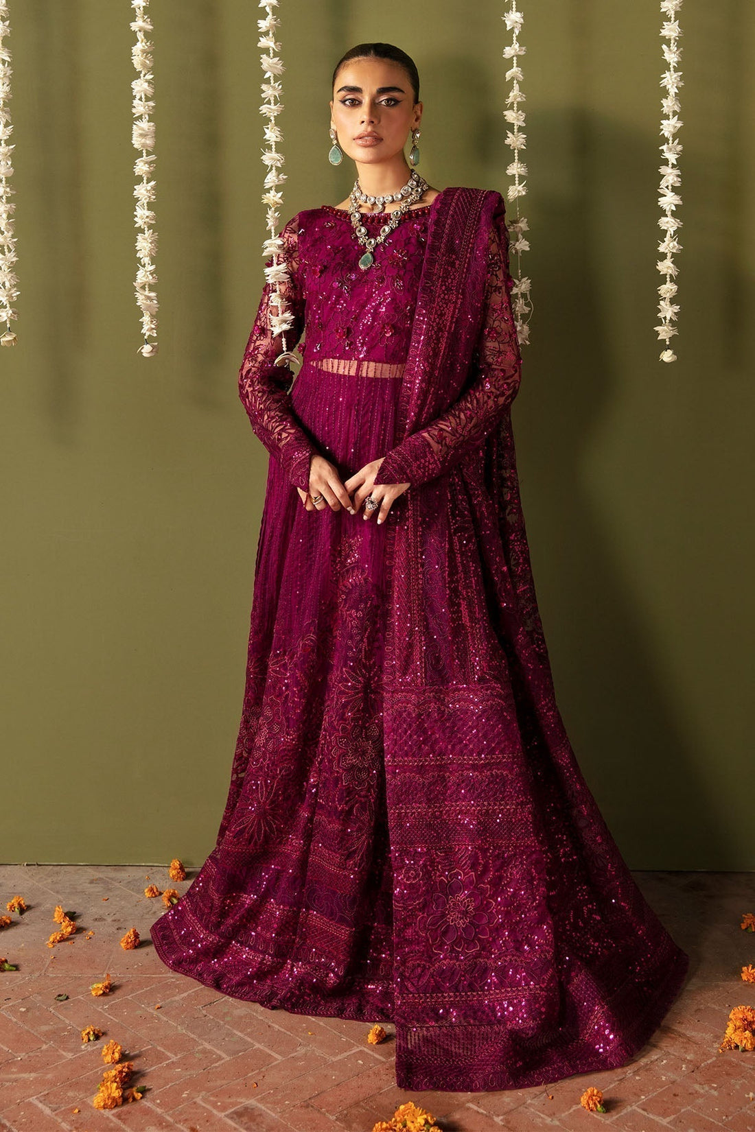 Nureh | Jhoomro Wedding Formals | NL-56 - ANARI - House Of Hania