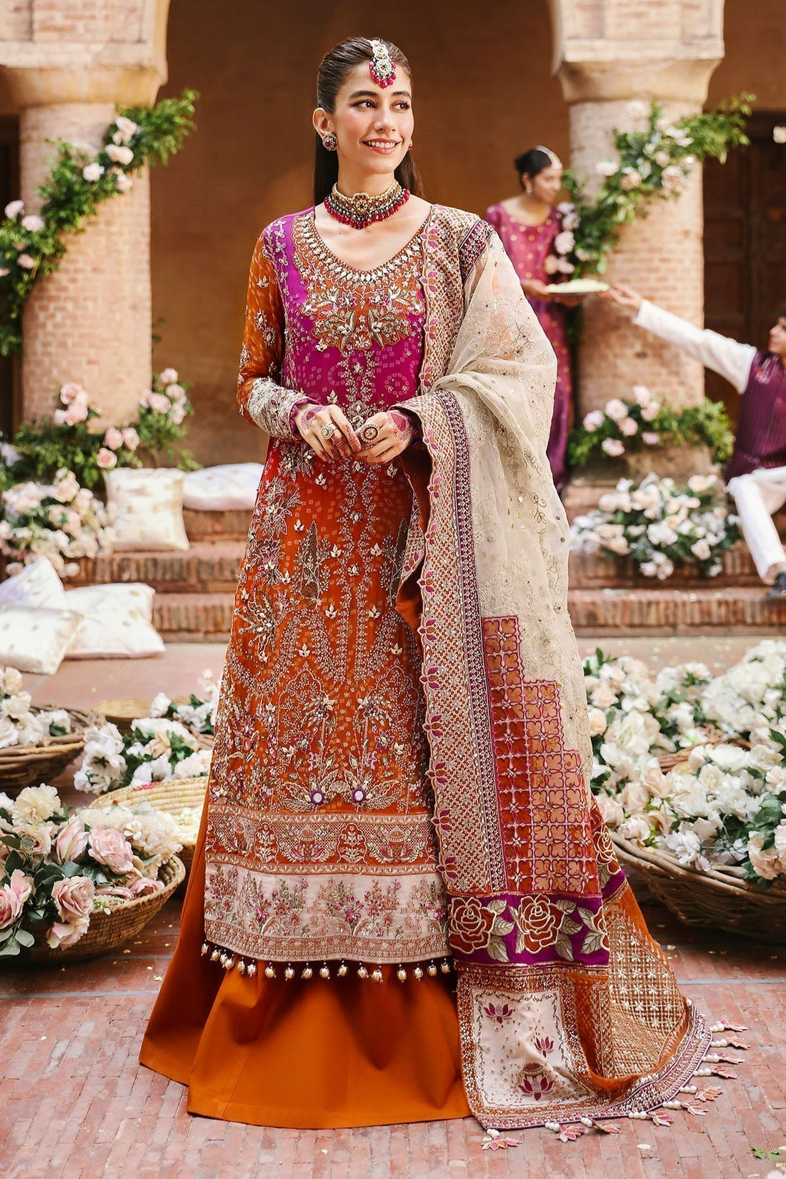 Nureh | Jhoomro Wedding Formals | NL-66 BANO - House Of Hania