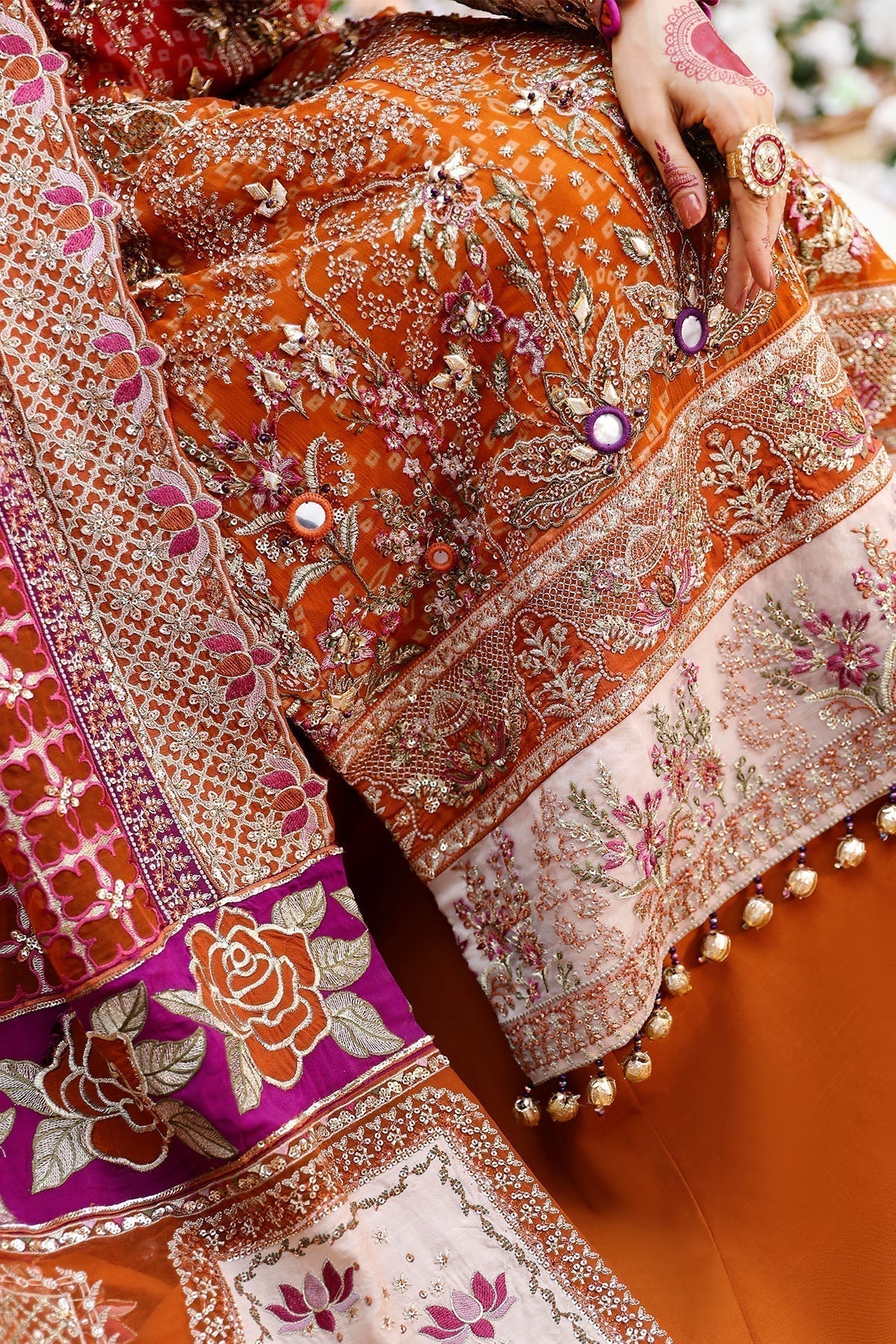 Nureh | Jhoomro Wedding Formals | NL-66 BANO - House Of Hania