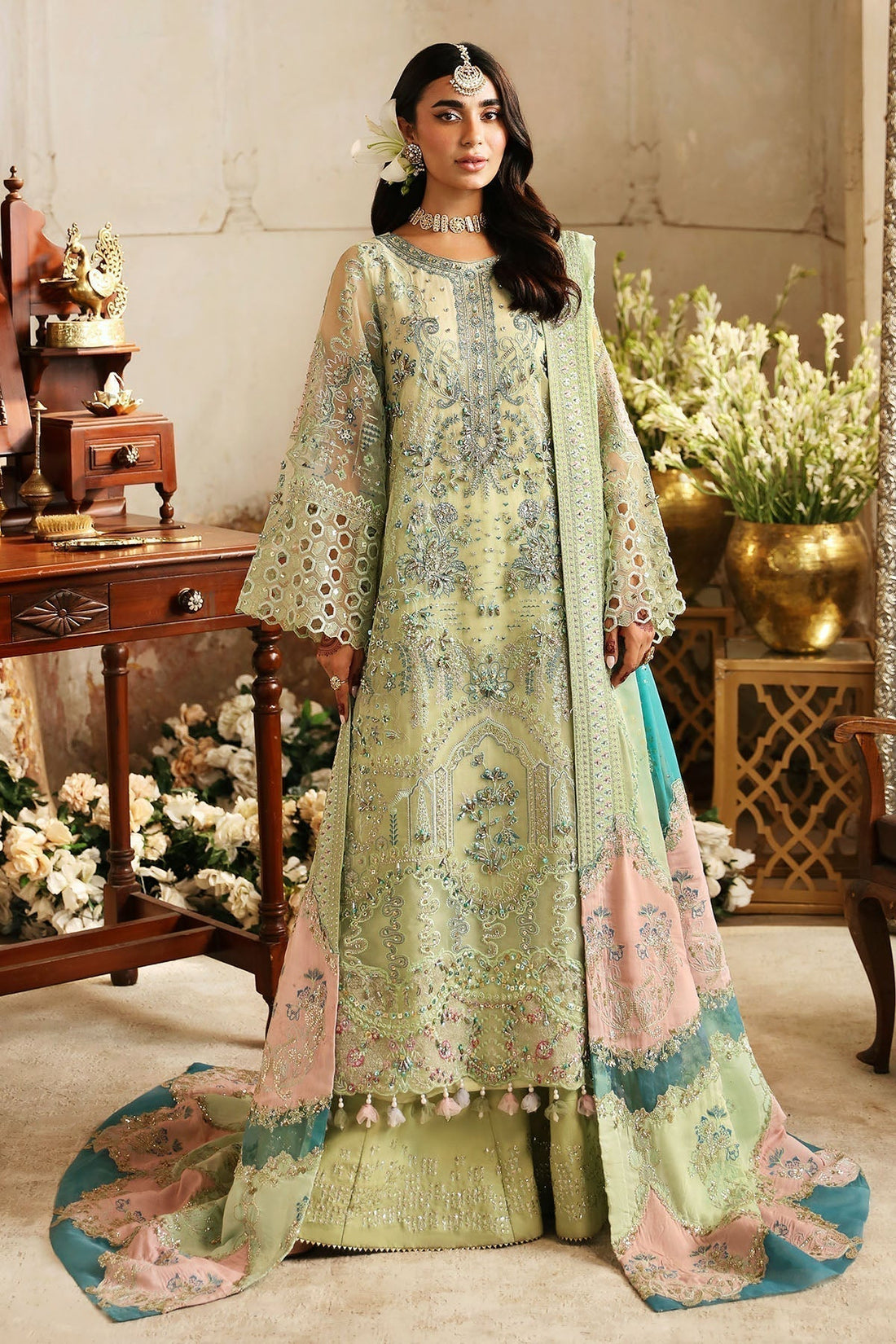 Nureh | Jhoomro Wedding Formals | NL-67 MAHI-ROO - House Of Hania