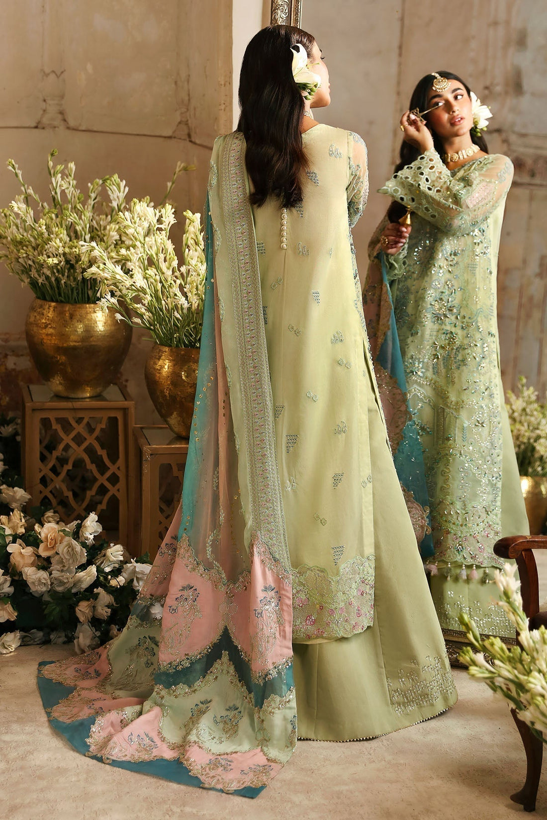 Nureh | Jhoomro Wedding Formals | NL-67 MAHI-ROO - House Of Hania