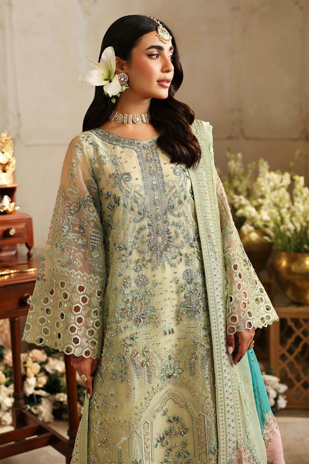 Nureh | Jhoomro Wedding Formals | NL-67 MAHI-ROO - House Of Hania