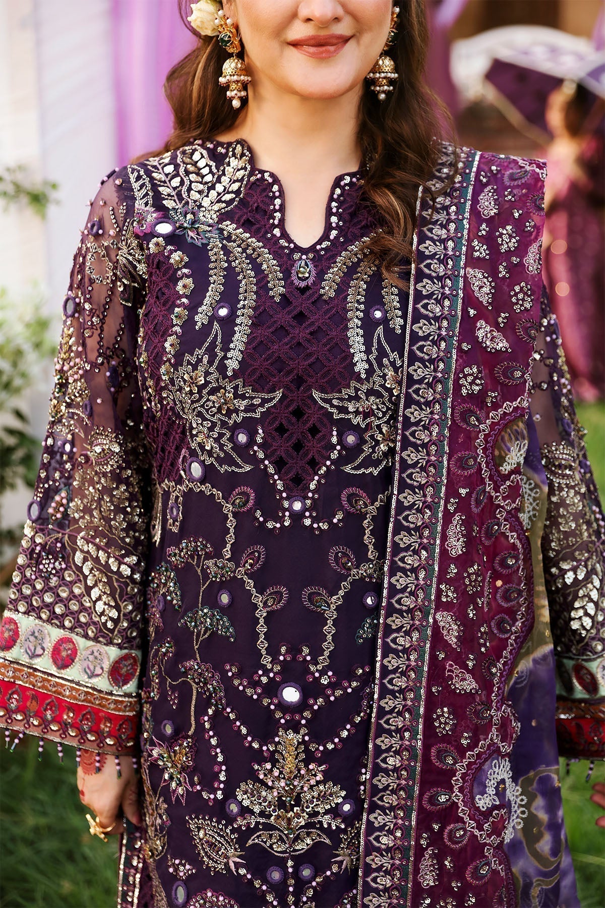 Nureh | Jhoomro Wedding Formals | NL-70 JAHAN - House Of Hania