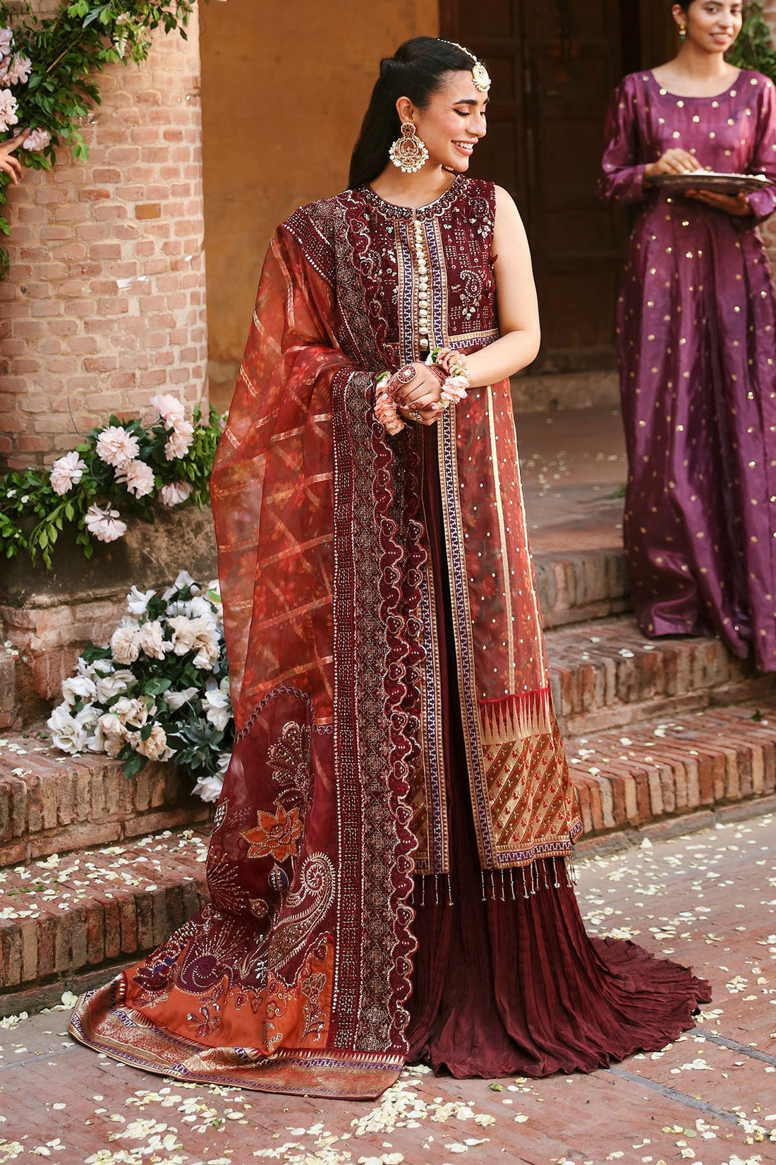 Nureh | Jhoomro Wedding Formals | NL-71 GEHNA - House Of Hania