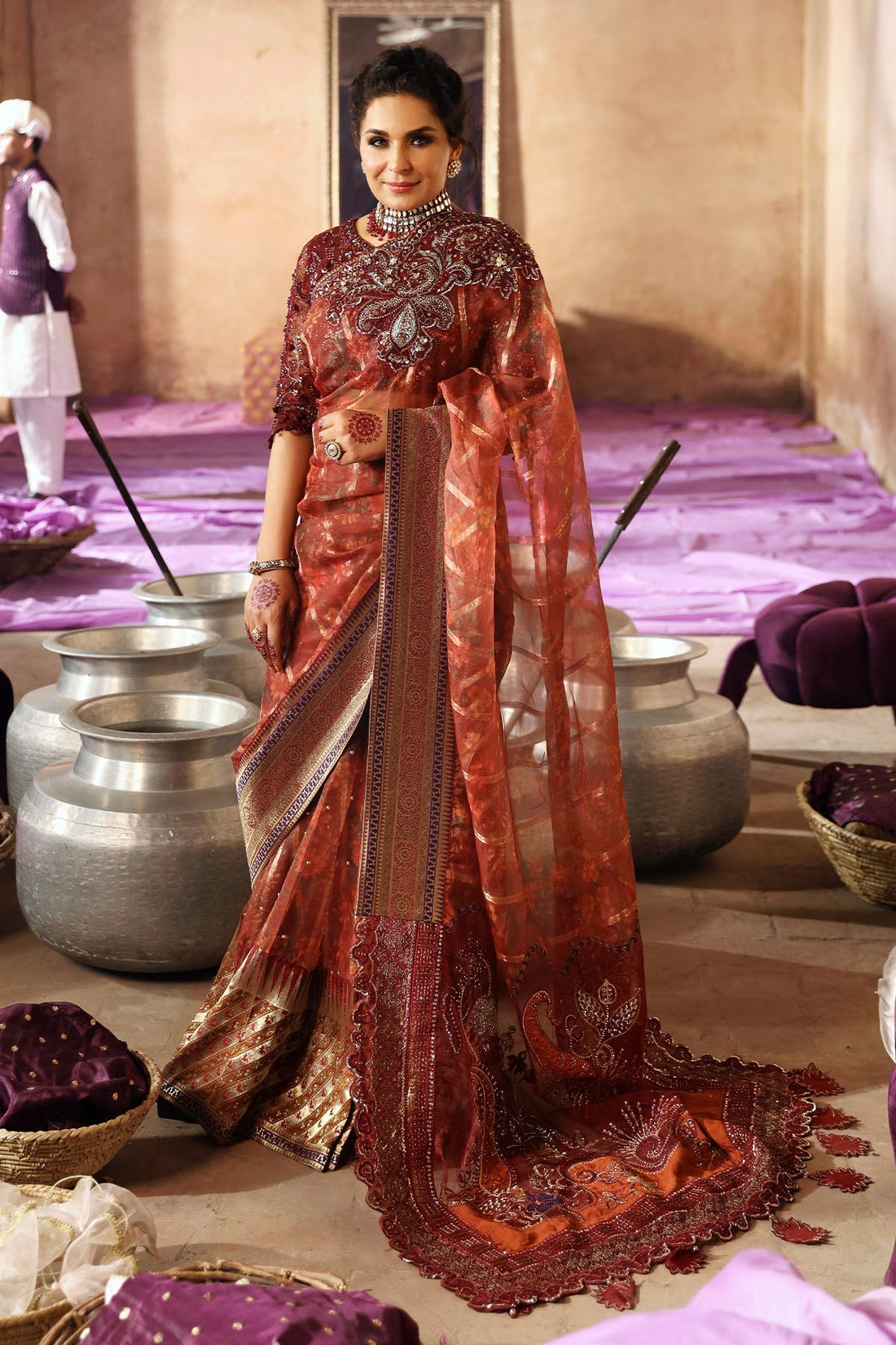 Nureh | Jhoomro Wedding Formals | NL-71 GEHNA - House Of Hania