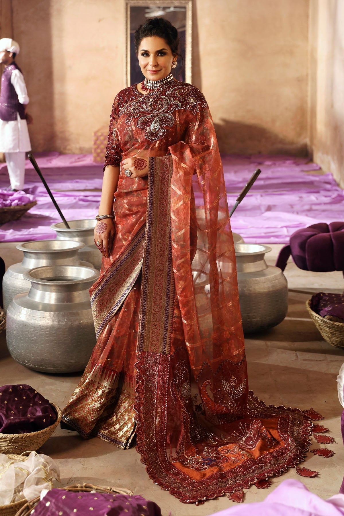 Nureh | Jhoomro Wedding Formals | NL-71 GEHNA - House Of Hania